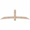 Ekena Millwork Bellingham Smooth Timber Gable Bracket, Douglas Fir, 84"W x 28"H x 1 1/2"D x 5 1/2"F, 8/12 Pitch GBW084X28X0206BEL00SDF - alternate 1